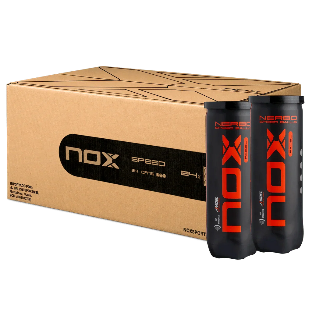 Case of NERBO Padel Balls (24 Cans)